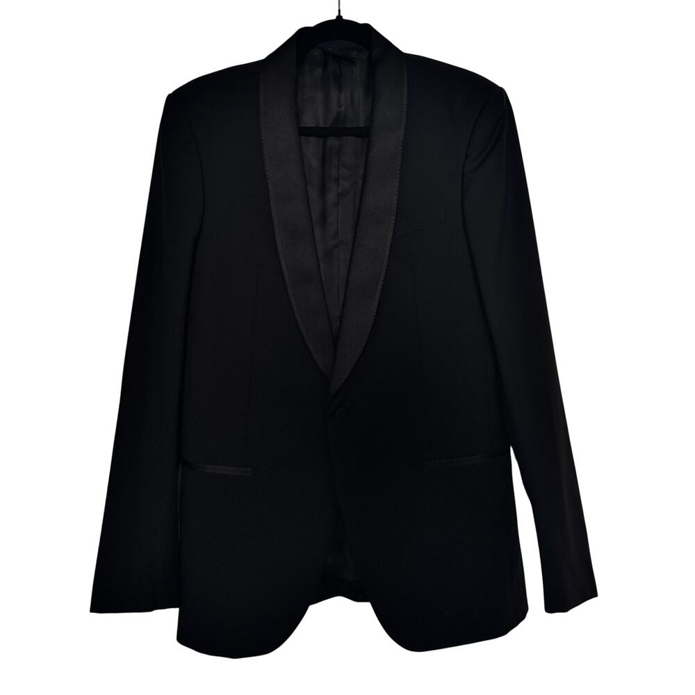 Lanvin NWT Classic Tuxedo Wool  Mohair Shawl Collar